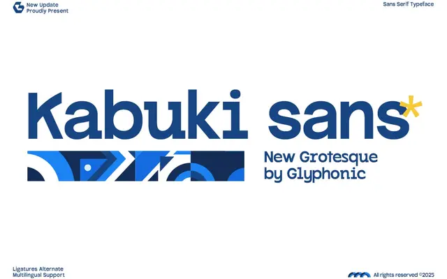 GC Kabuki specimen from Glyphonic