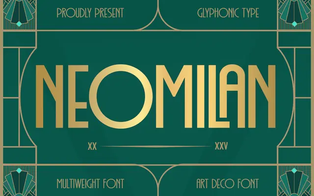 GC NEOMILAN specimen from Glyphonic