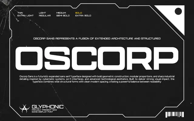 GC Oscorp specimen from Glyphonic
