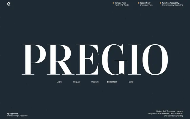 GC Pregio specimen from Glyphonic