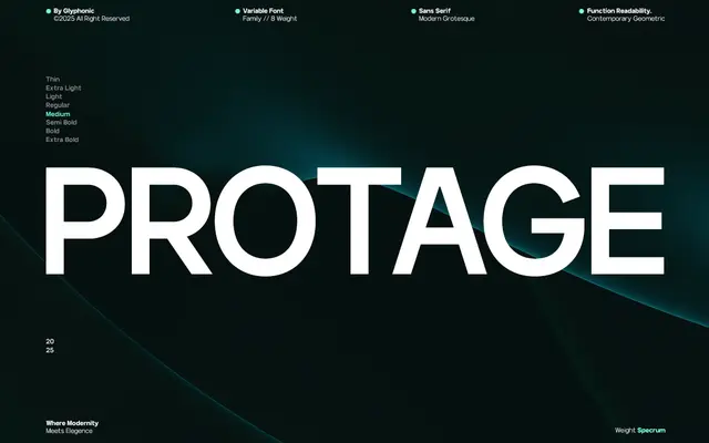 GC Protage specimen from Glyphonic