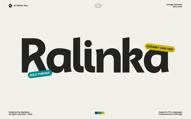 GC Ralinka specimen from Glyphonic