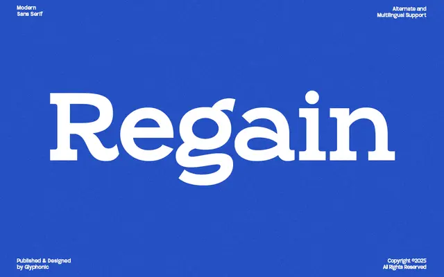 GC Regain specimen from Glyphonic