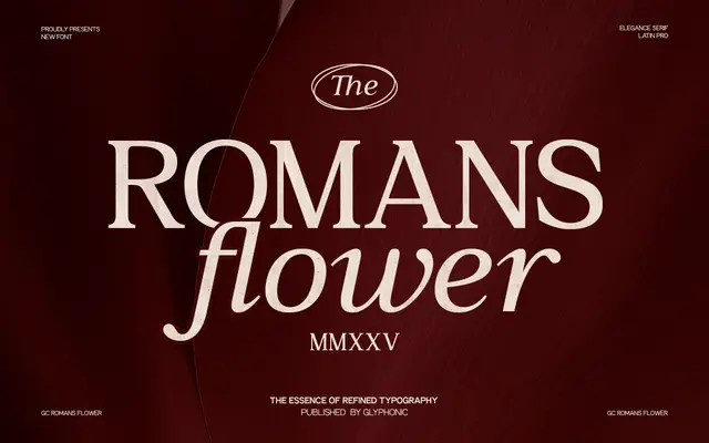 GC Romans Flower specimen from Glyphonic