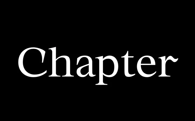 Chapter specimen from Good Type Foundry