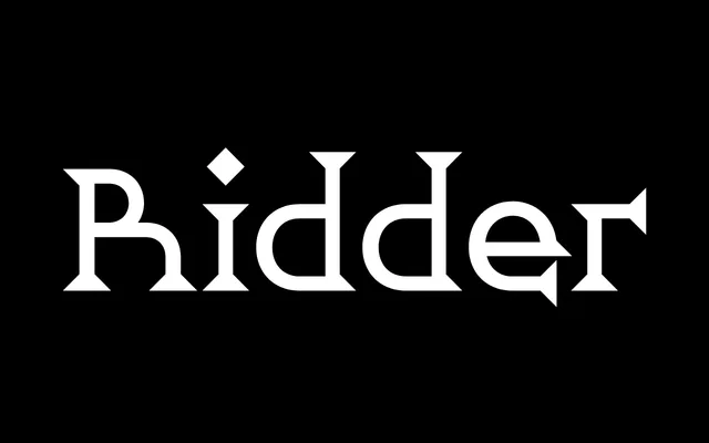 Ridder specimen from Good Type Foundry
