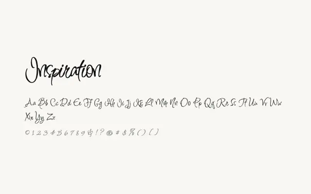 Inspiration specimen from Google Fonts