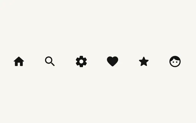 Material Icons Round specimen from Google Fonts