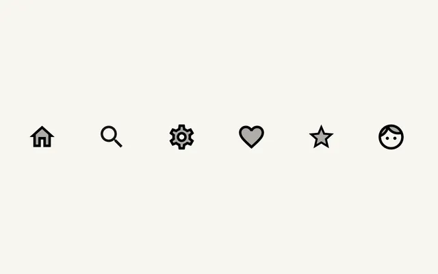 Material Icons Two Tone specimen from Google Fonts