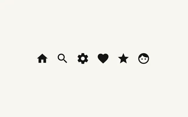 Material Icons specimen from Google Fonts