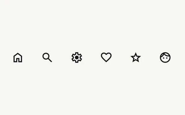 Material Symbols specimen from Google Fonts