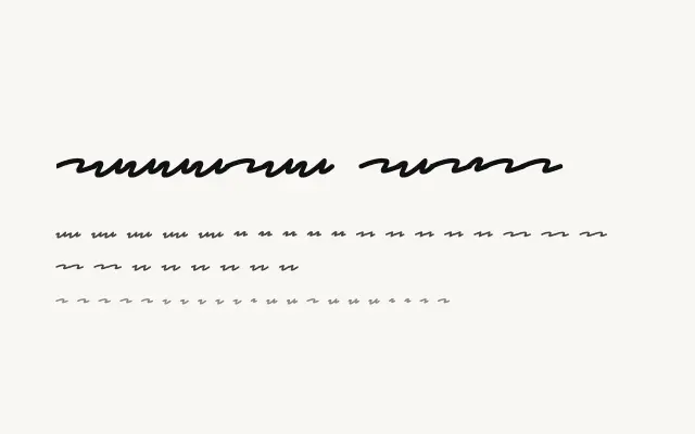 Redacted Script specimen from Google Fonts