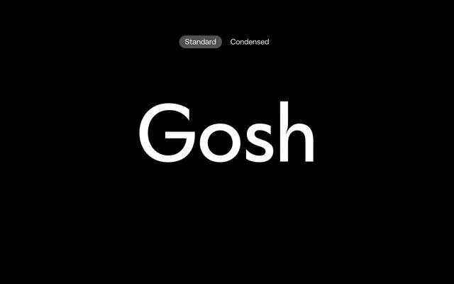 Gosh specimen from Gradient