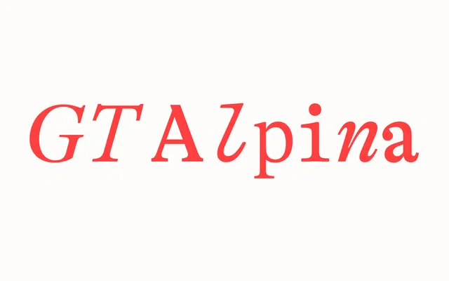 GT Alpina specimen from Grilli Type