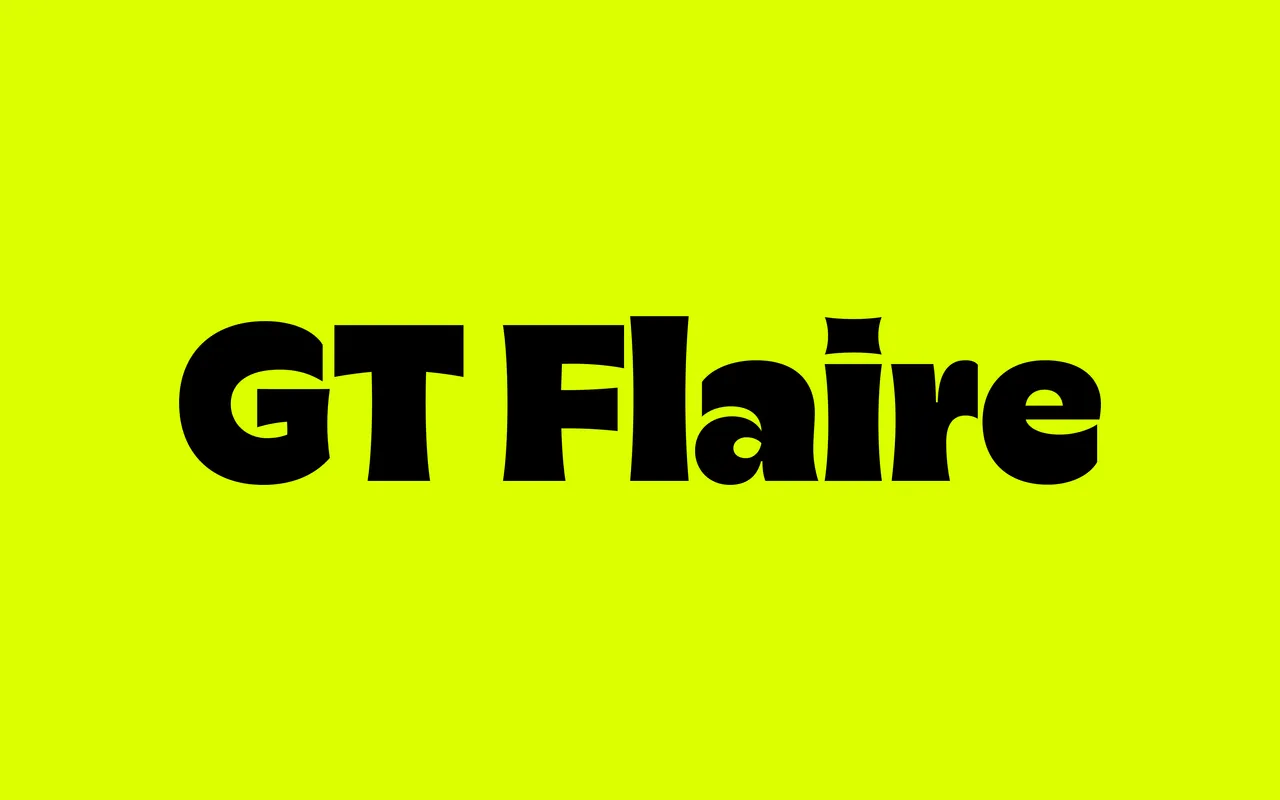 GT Flaire specimen from Grilli Type