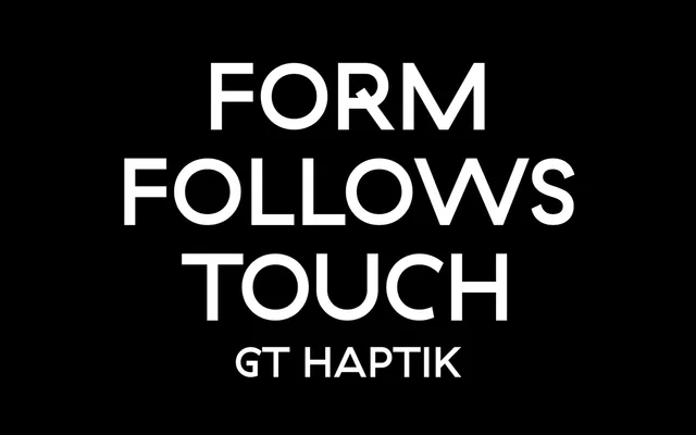GT Haptik specimen from Grilli Type