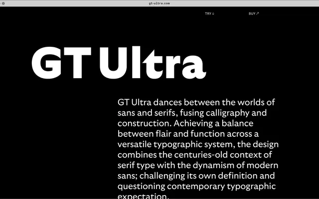 GT Ultra specimen from Grilli Type