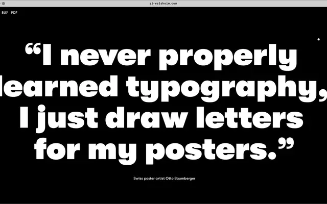 GT Walsheim specimen from Grilli Type