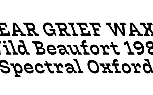 Bardamu specimen from Groteskly Yours