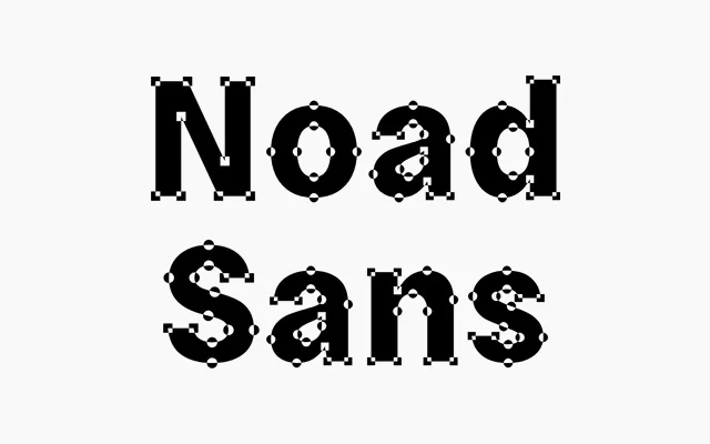 Noad Sans specimen from Groteskly Yours