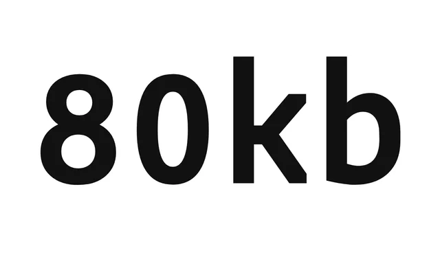 80kb specimen from Hagilda