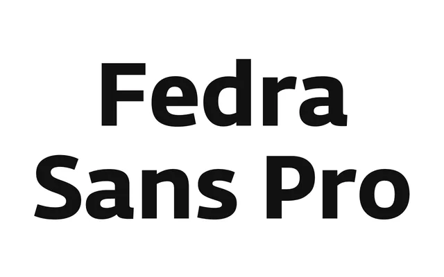 Fedra Sans Pro specimen from Hagilda