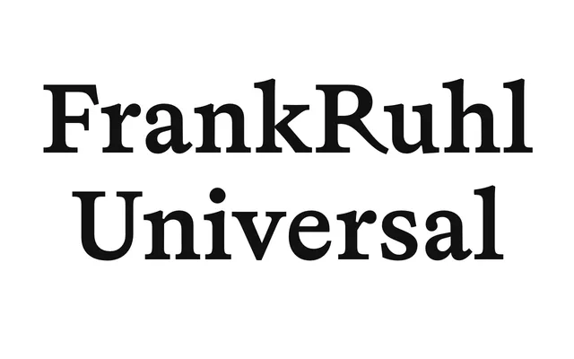 FrankRuhl Universal specimen from Hagilda