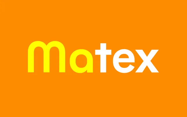 Matex specimen from HAL Typefaces