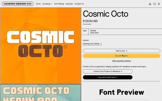 Cosmic Octo specimen from Hanken Design Co.