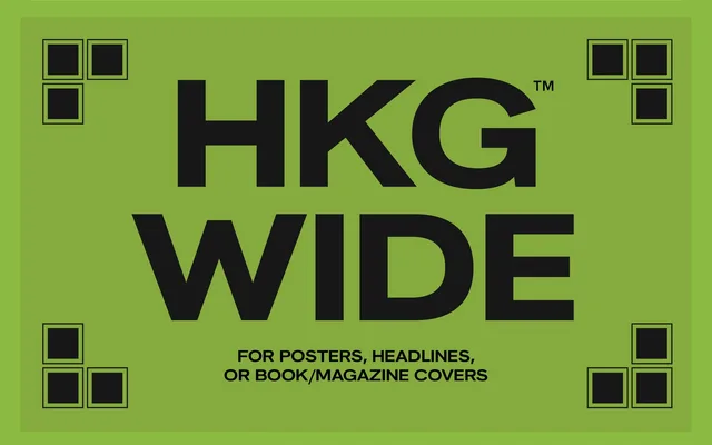 HK Grotesk Wide specimen from Hanken Design Co.