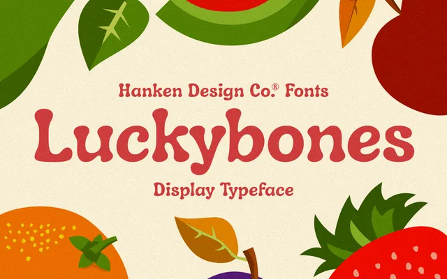 Luckybones specimen from Hanken Design Co.