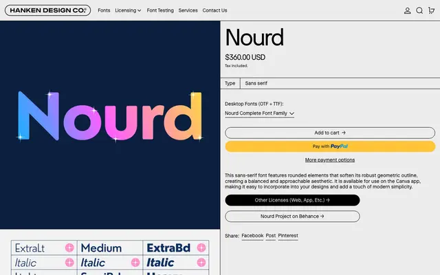 Nourd specimen from Hanken Design Co.
