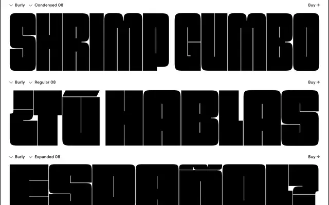 Burly specimen from Haus Type