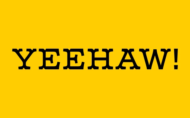 Yeehaw specimen from Haus Type