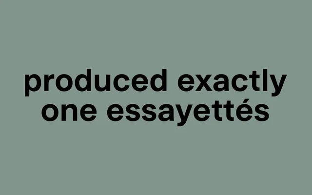 Clin specimen from Heavyweight