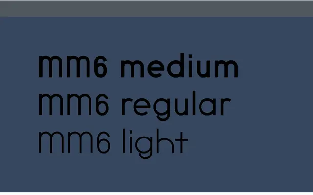 Maison Margiela 6 specimen from Helsinki Type Studio