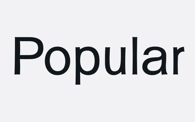 Popular specimen from Helsinki Type Studio