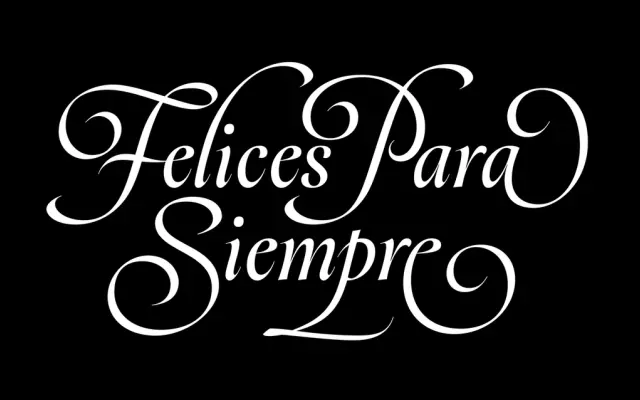 Felices Para Siempre specimen from Herzberg Design