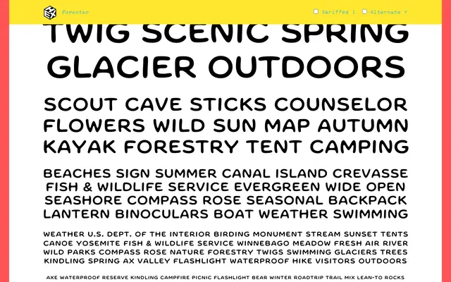 Forester specimen from HEX