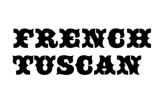 French Tuscan specimen from HEX