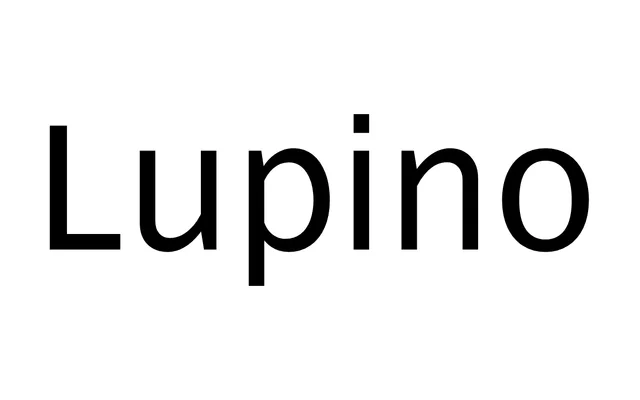 Lupino specimen from HEX