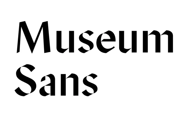 Museum Sans specimen from HEX