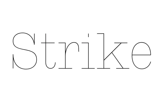 Strike specimen from HEX