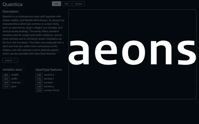Quantica specimen from Hipertipo