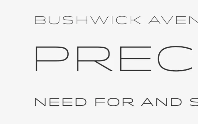 Idlewild specimen from Hoefler & Co