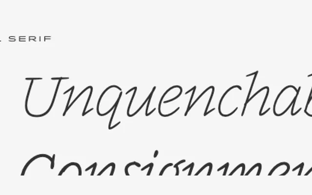 Inkwell specimen from Hoefler & Co