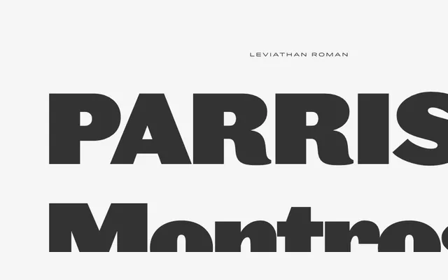 Leviathan specimen from Hoefler & Co