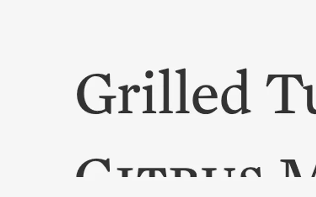 Mercury Text specimen from Hoefler & Co