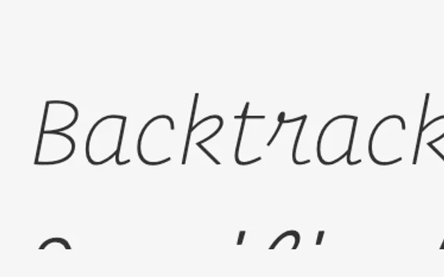 Operator specimen from Hoefler & Co