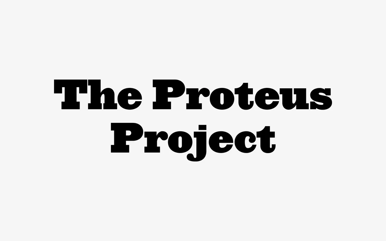 The Proteus Project specimen from Hoefler & Co